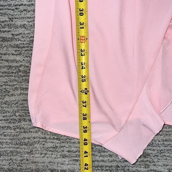 NWT More To Come Revolve Natasha Ruffle Midi Dress in Pink Small - Picture 12 of 15